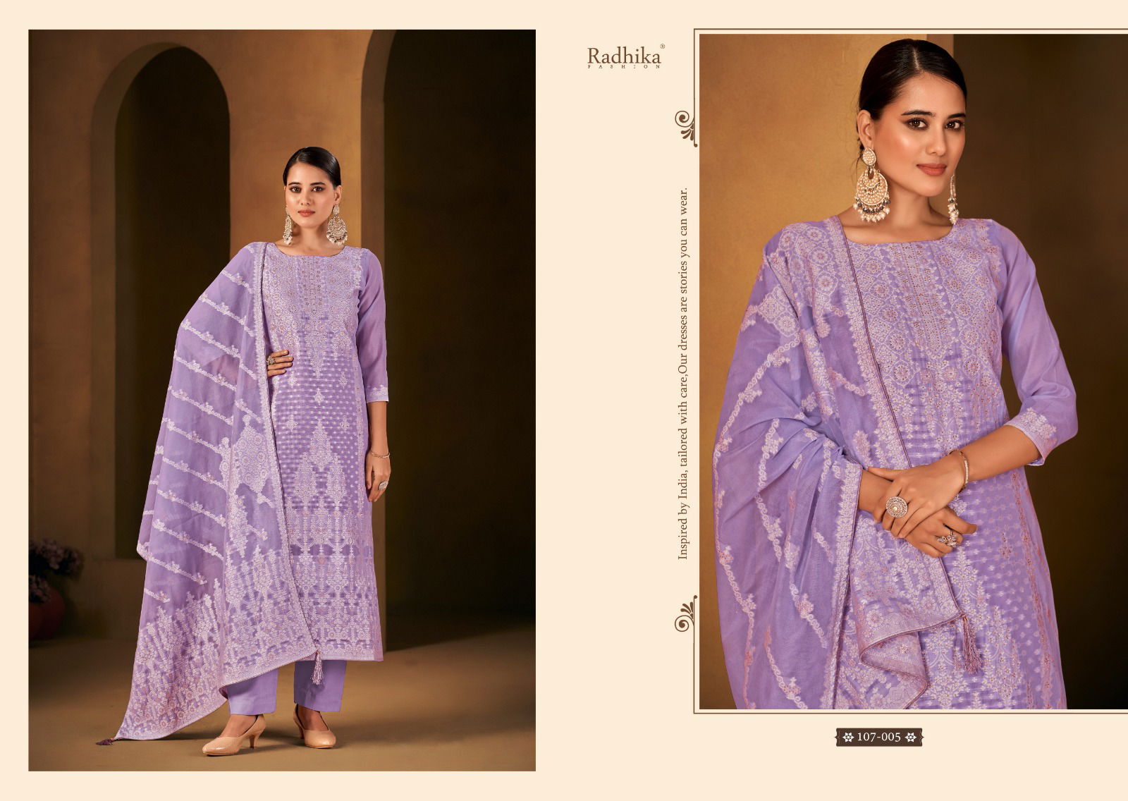 Banarashi Adah Vol 3 By Radhika Azara Cotton Dress Material Suppliers In India